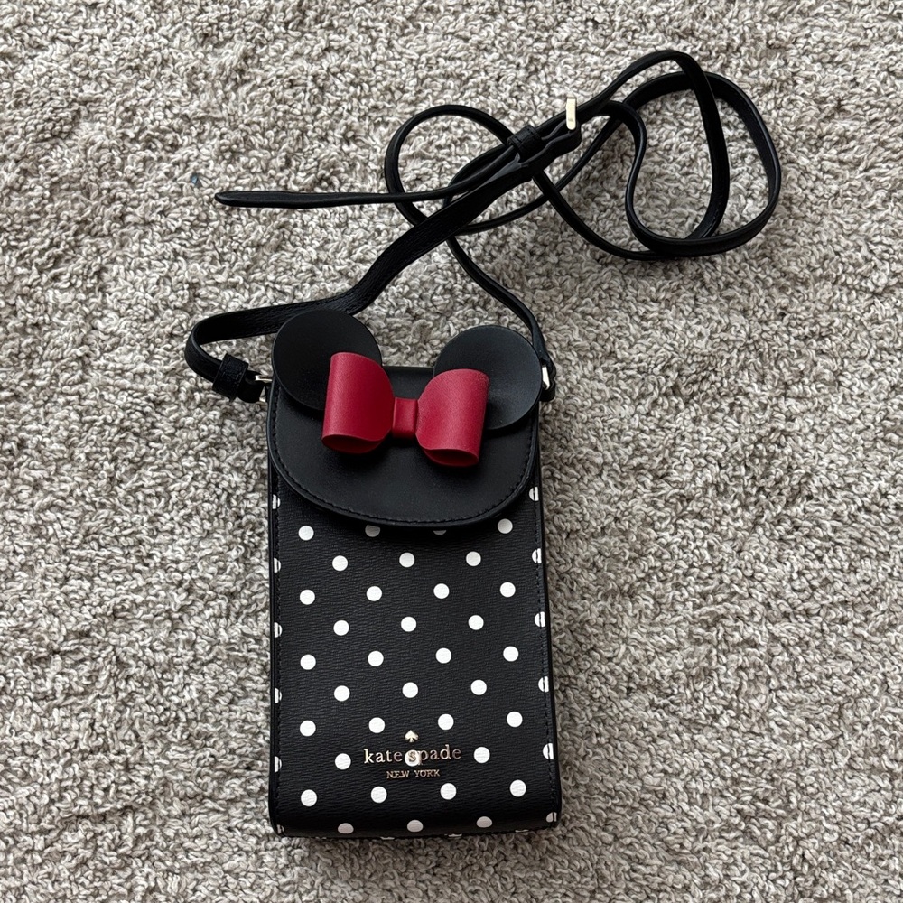 Kate Spade Disney Minnie Mouse phone Crossbody